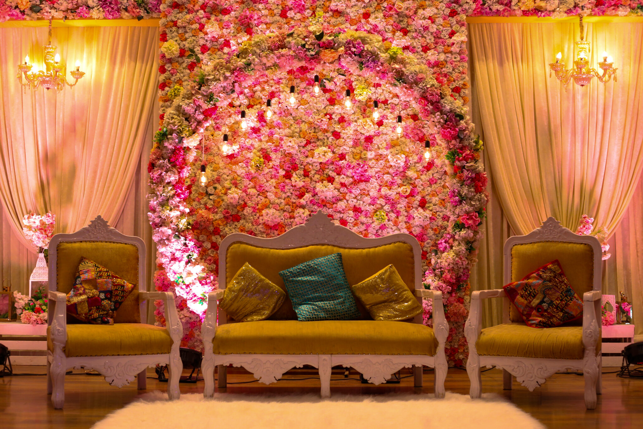 indian-wedding-stage-decoration-with-flower-sofa